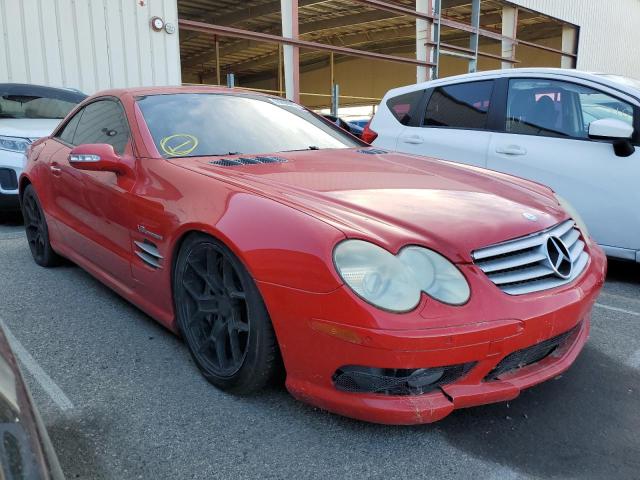 WDBSK74F53F036860 - 2003 MERCEDES-BENZ SL 55 AMG RED photo 1