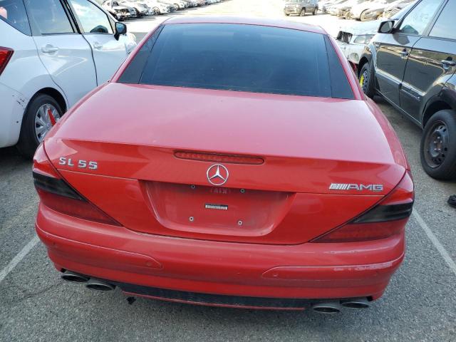 WDBSK74F53F036860 - 2003 MERCEDES-BENZ SL 55 AMG RED photo 6