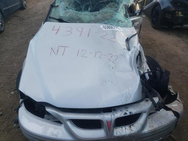 1G2NF52E11M529658 - 2001 PONTIAC GRAND AM S SILVER photo 7