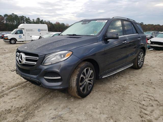 4JGDA5HB5GA734618 - 2016 MERCEDES-BENZ GLE 350 4M GRAY photo 2