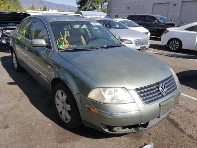 WVWRH63B43P394033 - 2003 VOLKSWAGEN PASSAT GREEN photo 1