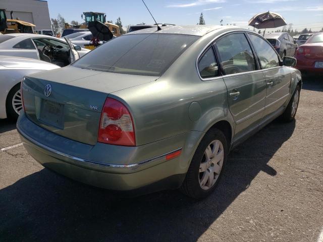 WVWRH63B43P394033 - 2003 VOLKSWAGEN PASSAT GREEN photo 4