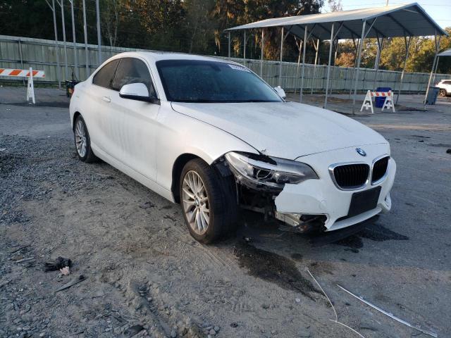 WBA1F5C58EVV99597 - 2014 BMW 228 I WHITE photo 1