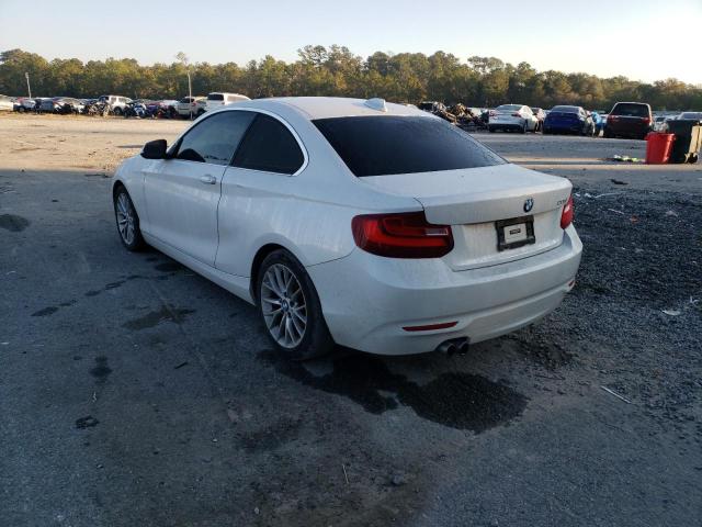 WBA1F5C58EVV99597 - 2014 BMW 228 I WHITE photo 3