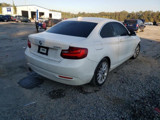 WBA1F5C58EVV99597 - 2014 BMW 228 I Beyaz fotoğraf 4