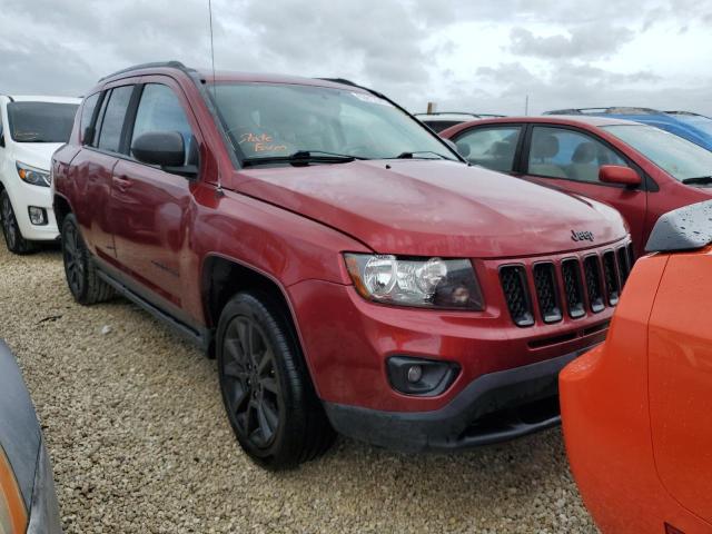 1C4NJCBA6FD250774 - 2015 JEEP COMPASS SP RED photo 1
