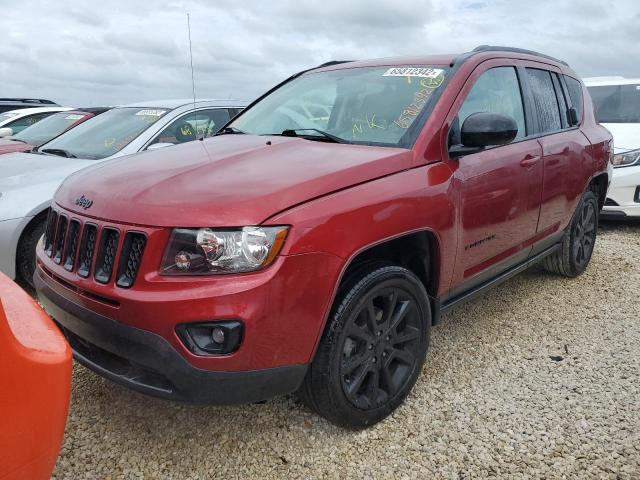 1C4NJCBA6FD250774 - 2015 JEEP COMPASS SP RED photo 2