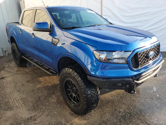 1FTER4FH6KLA63511 - 2019 FORD RANGER XL BLUE photo 1