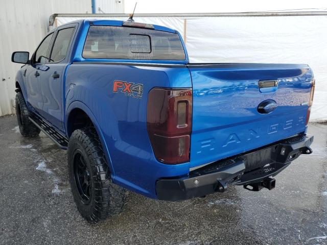 1FTER4FH6KLA63511 - 2019 FORD RANGER XL BLUE photo 3