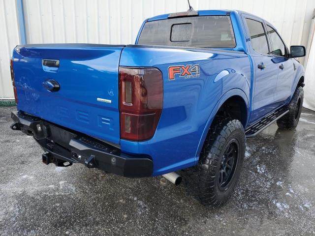 1FTER4FH6KLA63511 - 2019 FORD RANGER XL BLUE photo 4