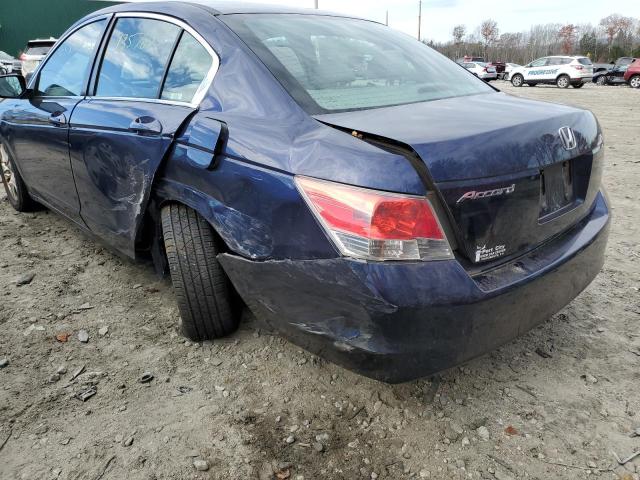 1HGCP2F4XAA152721 - 2010 HONDA ACCORD LXP BLUE photo 9