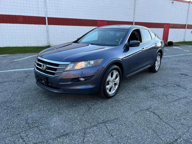 5J6TF2H53CL004449 - 2012 HONDA CROSSTOUR BLUE photo 1