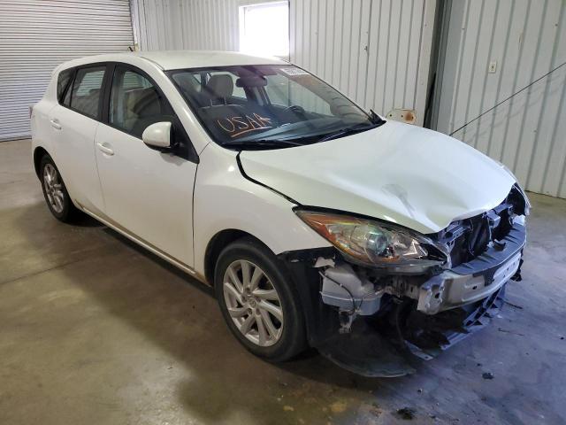 JM1BL1L73C1630124 - 2012 MAZDA 3 I WHITE photo 1