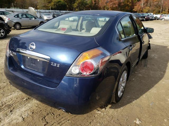 1N4AL2APXAN403030 - 2010 NISSAN ALTIMA BAS BLUE photo 4