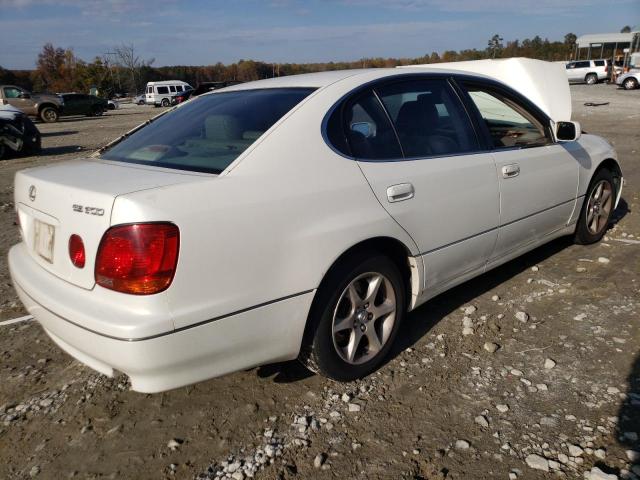 JT8BD69S530181023 - 2003 LEXUS GS 300 WHITE photo 4