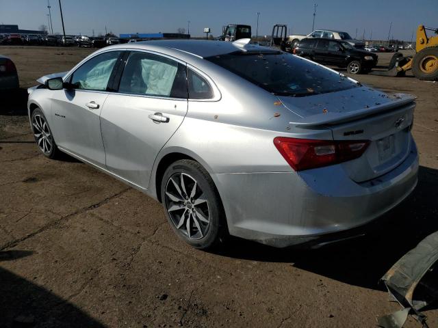 1G1ZG5ST2MF014498 - 2021 CHEVROLET MALIBU RS SILVER photo 3