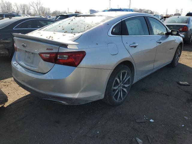 1G1ZG5ST2MF014498 - 2021 CHEVROLET MALIBU RS SILVER photo 4