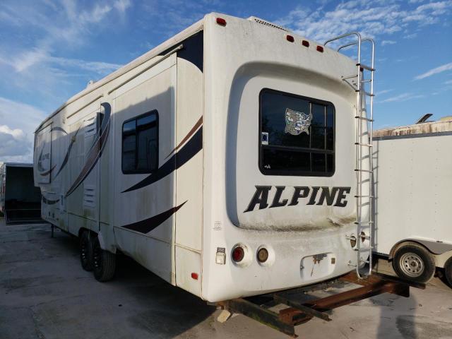 4YDF35027BE780503 - 2011 KEYSTONE ALPINE WHITE photo 3