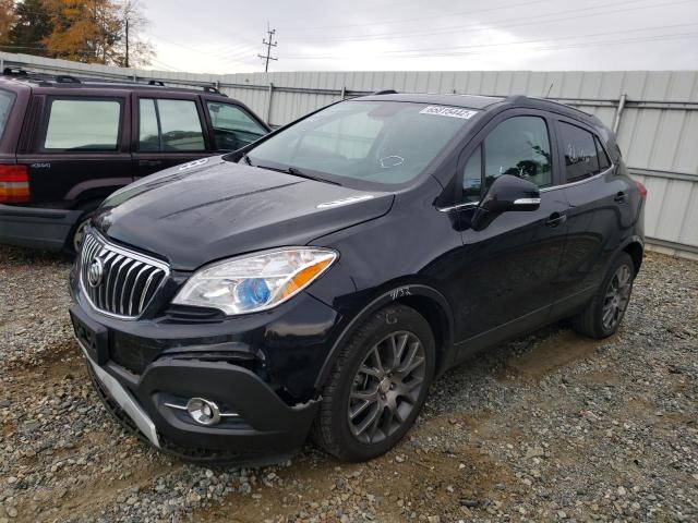 KL4CJ1SM2GB670464 - 2016 BUICK ENCORE SPO BLACK photo 2