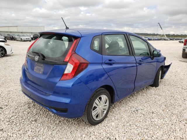 3HGGK5H40KM745023 - 2019 HONDA FIT LX BLUE photo 4