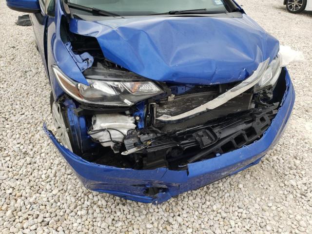 3HGGK5H40KM745023 - 2019 HONDA FIT LX BLUE photo 9