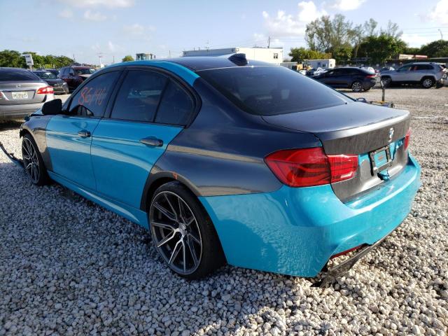 WBA8B7G31HNU38222 - 2017 BMW 340 XI TURQUOISE photo 3