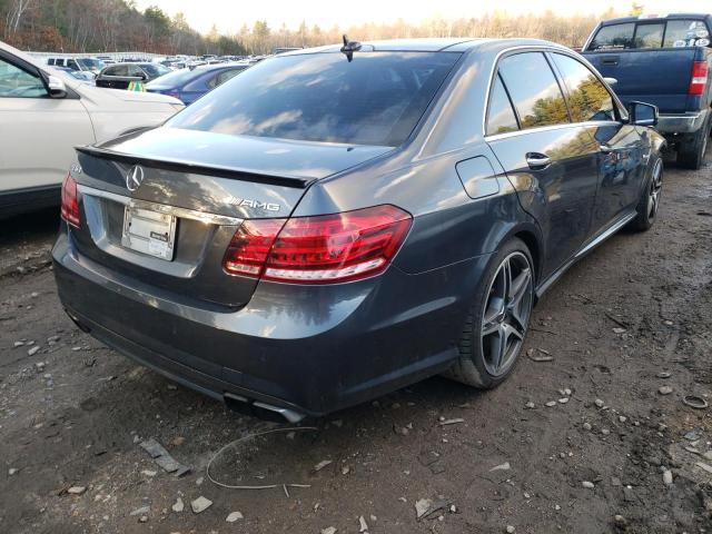 WDDHF7EB7CA558131 - 2012 MERCEDES-BENZ E 63 AMG GRAY photo 3