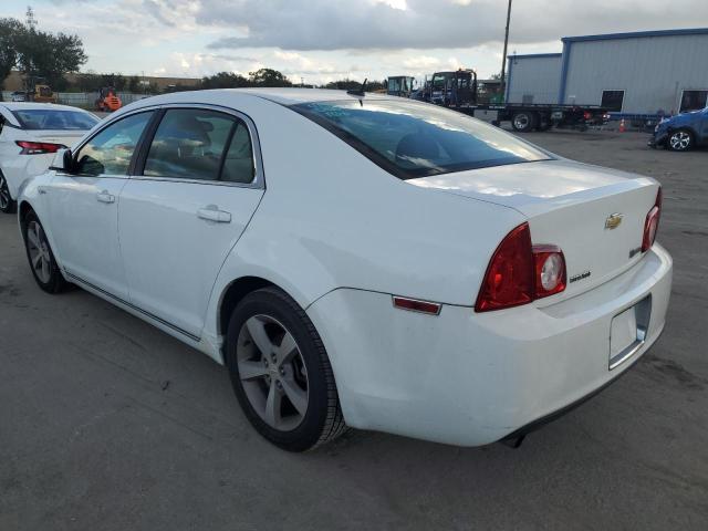 1G1ZF5EZ7AF111386 - 2010 CHEVROLET MALIBU HYB WHITE photo 3