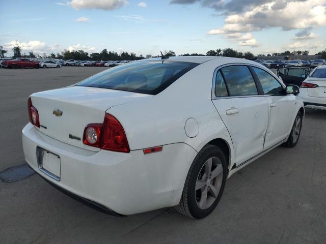 1G1ZF5EZ7AF111386 - 2010 CHEVROLET MALIBU HYB WHITE photo 4