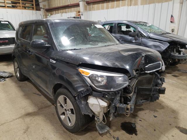 KNDJN2A28E7001381 - 2014 KIA SOUL BLACK photo 1