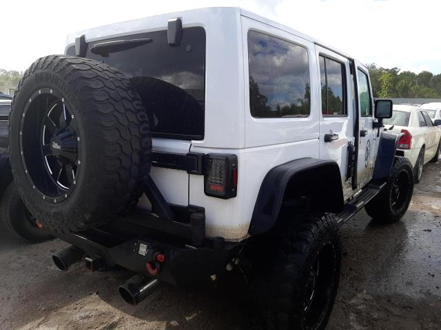 1C4BJWEG6GL342821 - 2016 JEEP WRANGLER U WHITE photo 4