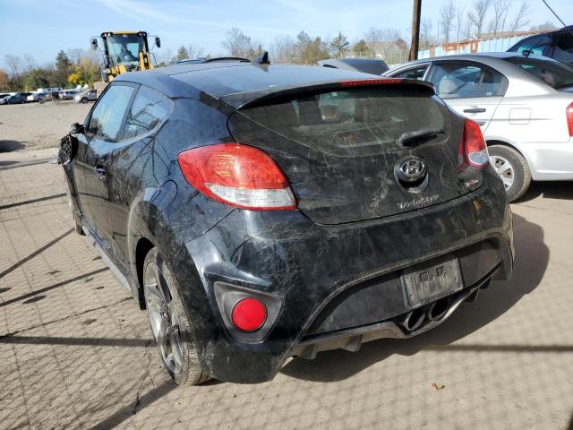 KMHTC6AE4DU084318 - 2013 HYUNDAI VELOSTER T BLACK photo 3