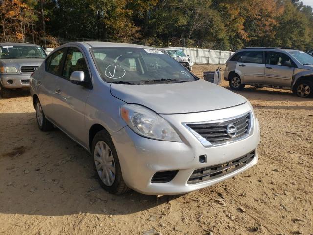 3N1CN7AP5DL850091 - 2013 NISSAN VERSA S SILVER photo 1