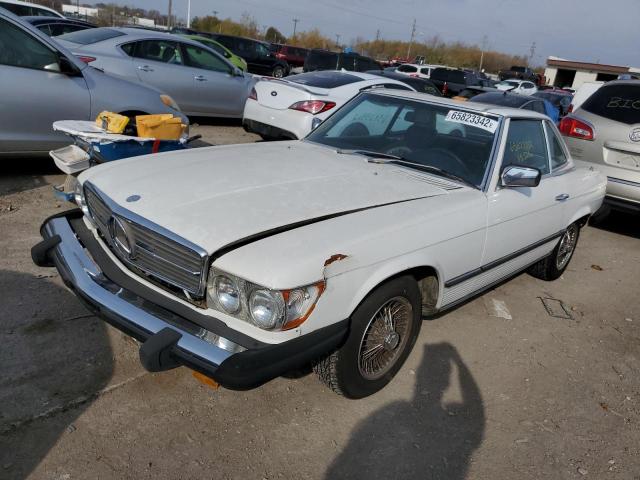 WDB10704412061383 - 1980 MERCEDES-BENZ SL-CLASS WHITE photo 2