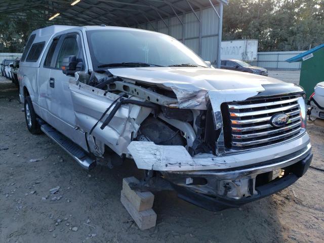 1FTFX1CT5BFB14562 - 2011 FORD F150 SUPER SILVER photo 1