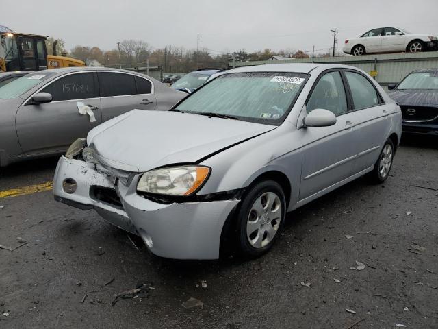 KNAFE121765255194 - 2006 KIA SPECTRA LX SILVER photo 2