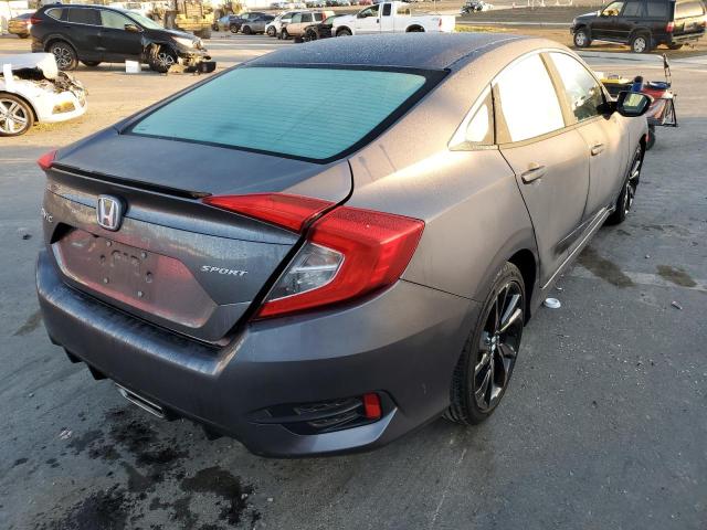 19XFC2F82KE210197 - 2019 HONDA CIVIC SPOR 灰色 照片 4