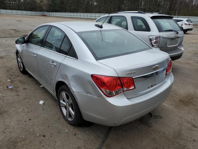 1G1PE5SB1F7233020 - 2015 CHEVROLET CRUZE SILVER photo 3