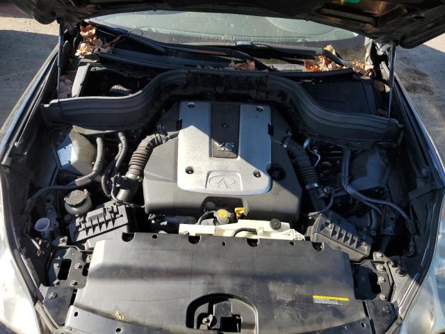 JNKAJ09EX8M300485 - 2008 INFINITI EX35 BASE Սև լուսանկար 11