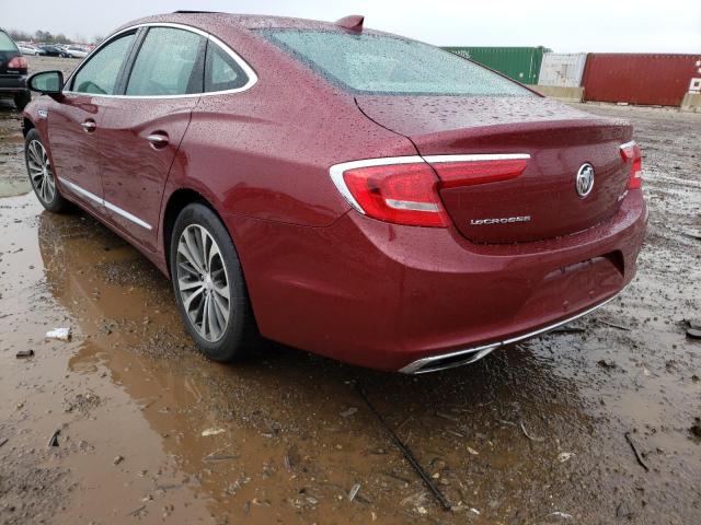 1G4ZP5SS3HU144916 - 2017 BUICK LACROSSE E RED photo 3