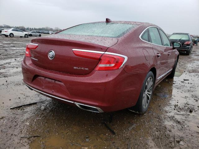1G4ZP5SS3HU144916 - 2017 BUICK LACROSSE E RED photo 4