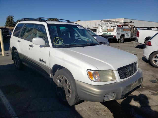 JF1SF65551H752218 - 2001 SUBARU FORESTER S WHITE photo 1