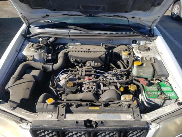 JF1SF65551H752218 - 2001 SUBARU FORESTER S WHITE photo 7