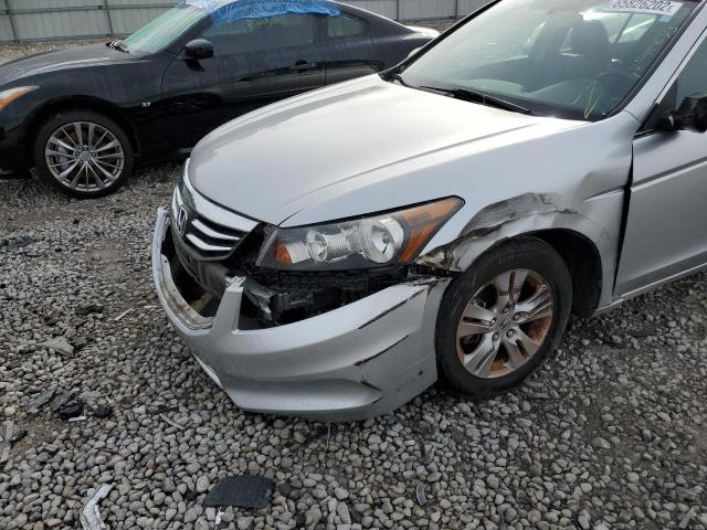 1HGCP2F61CA145449 - 2012 HONDA ACCORD SE SILVER photo 9