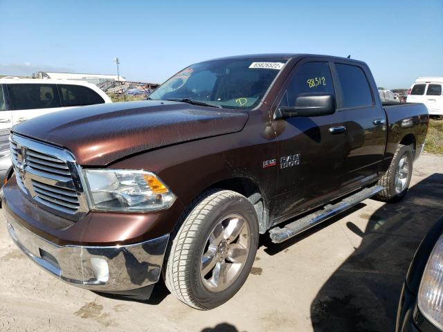 1C6RR6LT5FS612995 - 2015 RAM 1500 SLT BROWN photo 2