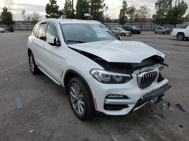 5UXTR7C54KLR52745 - 2019 BMW X3 SDRIVE3 WHITE photo 1