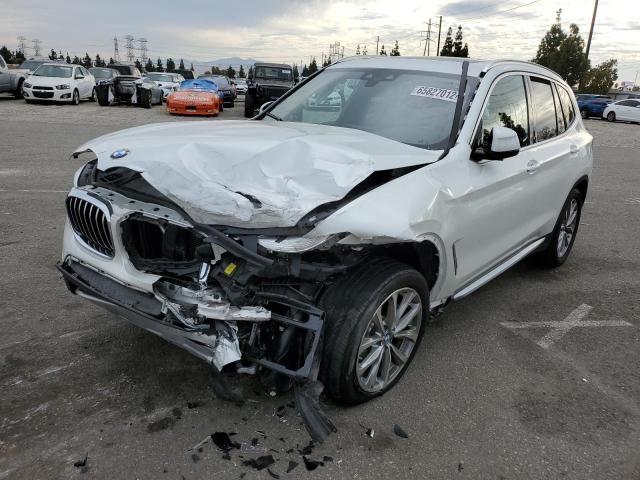 5UXTR7C54KLR52745 - 2019 BMW X3 SDRIVE3 WHITE photo 2