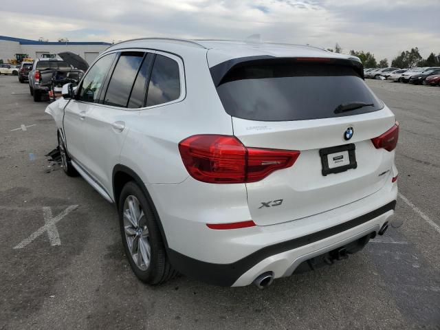 5UXTR7C54KLR52745 - 2019 BMW X3 SDRIVE3 WHITE photo 3