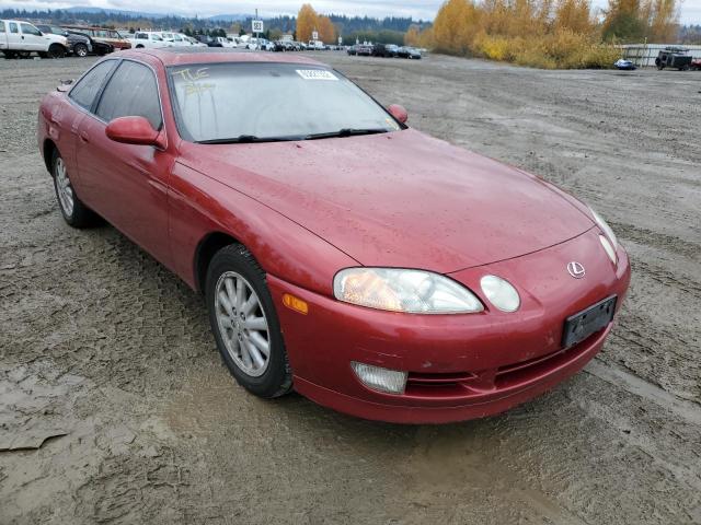 JT8UZ30C1N0019861 - 1992 LEXUS SC 400 RED photo 1