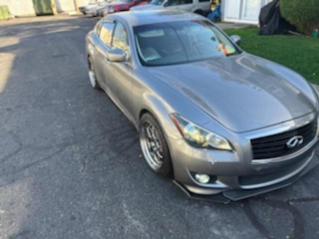 JN1BY1APXCM334913 - 2012 INFINITI M37 GRAY photo 1